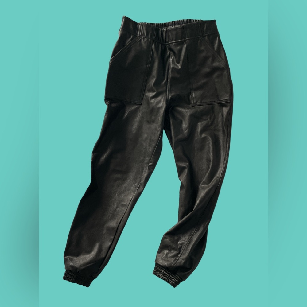 Spanx pleather cargo pants size small - originally $140.